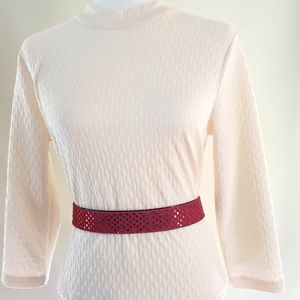 Forever 21 Elegant Ivory Colored Blouse